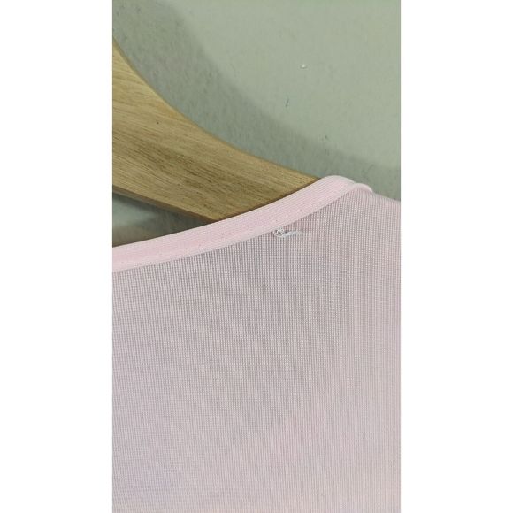 Pink Vintage Deena Nylon Night Shirt Flower Power 60s - Picture 14 of 16